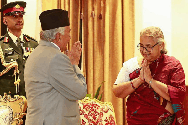 Nepal_Swears_in_First_Female_Interim_PM_Sushila_Karki - Namaste Headlines Nepal_Swears_in_First_Female_Interim_PM_Sushila_Karki