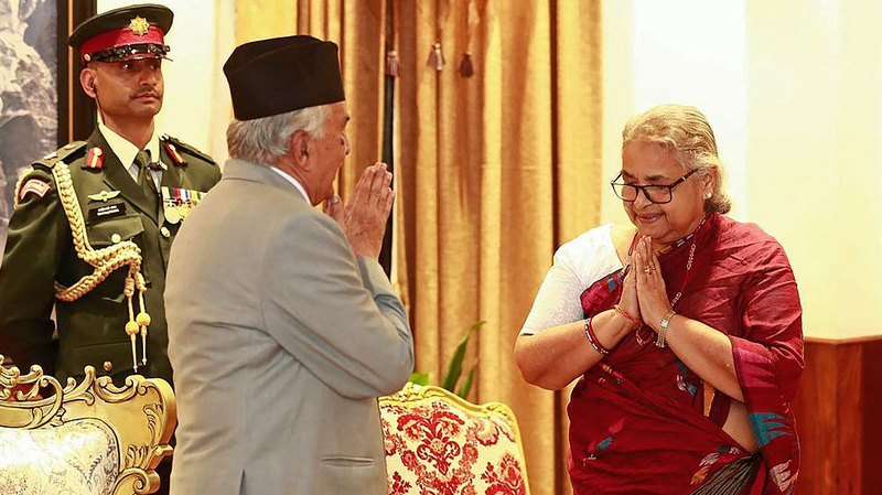 Nepal_Swears_in_First_Female_Interim_PM_Sushila_Karki - Namaste Headlines Nepal_Swears_in_First_Female_Interim_PM_Sushila_Karki