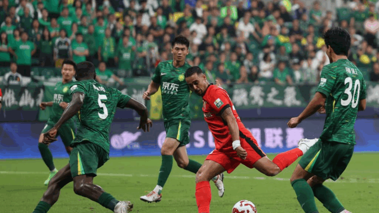 P0K00N6TLC3XRX2VU70I - Namaste Headlines Leonardo’s Hat-Trick Powers Shanghai Port Past Guoan in CSL Title Chase
