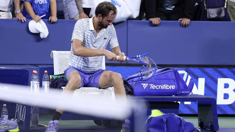 US Open Drama: Djokovic’s Grit, Medvedev’s Slip & a Sinner-Alcaraz Showdown? video poster