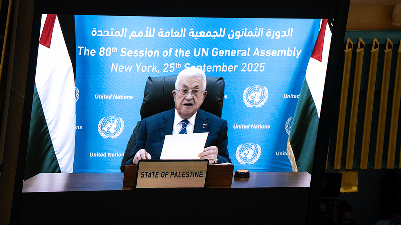 Abbas at UNGA: Calls Israel’s Gaza Offensive ‘Genocide’