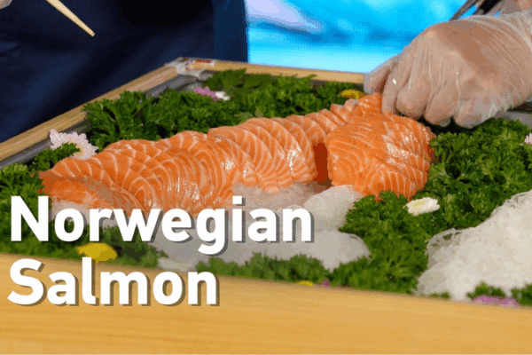 Norwegian Salmon’s Big Splash in the Chinese Mainland Norwegian Salmon’s Big Splash in the Chinese Mainland video poster