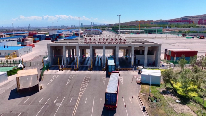 TA4I6DSKYC4KZ5XHAQP7 - Namaste Headlines Xinjiang’s Gateway to the West: 16,400 Trains & a New Free Trade Zone 💼