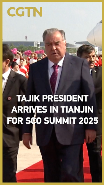 Tajik_President_Arrives_in_Tianjin_for_SCO_2025_Summit_poster - Namaste Headlines Tajik_President_Arrives_in_Tianjin_for_SCO_2025_Summit video poster