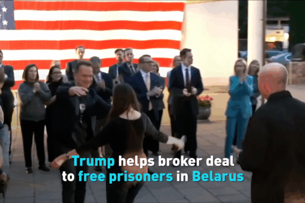 Trump Brokers Belarus Prisoner Release Deal Amid Ally Concerns Trump_Brokers_Belarus_Prisoner_Release_Deal_Amid_Ally_Concerns video poster