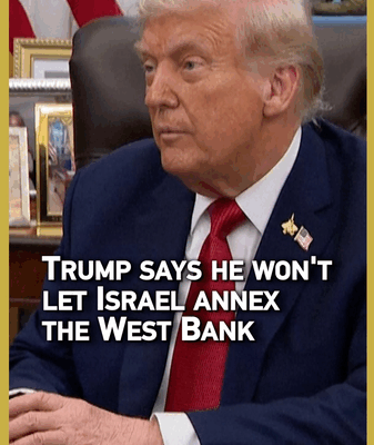 Trump_Vows_to_Block_West_Bank_Annexation video poster