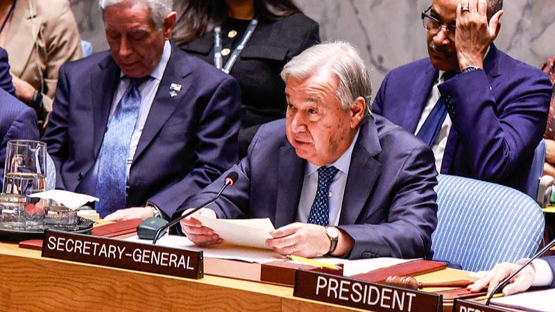 ULOOB9AFNDXP08AVYBEC - Namaste Headlines Guterres Hails China’s GDI Meeting, Urges SDG Drive