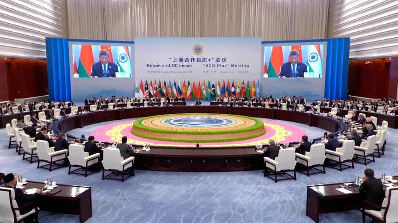 Xi Jinping Sparks SCO Plus Dialogue in Tianjin: Tech, Trade & Youth Xi_Jinping_Sparks_SCO_Plus_Dialogue_in_Tianjin__Tech__Trade___Youth video poster