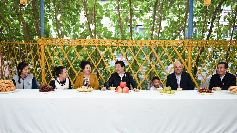 Xinjiang_Visit__Central_CPC_Delegation_Explores_Schools__Clinics___Village_Life