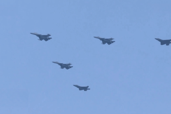 China’s J-35 Stealth Fighter Makes Carrier Debut China’s J-35 Stealth Fighter Makes Carrier Debut video poster