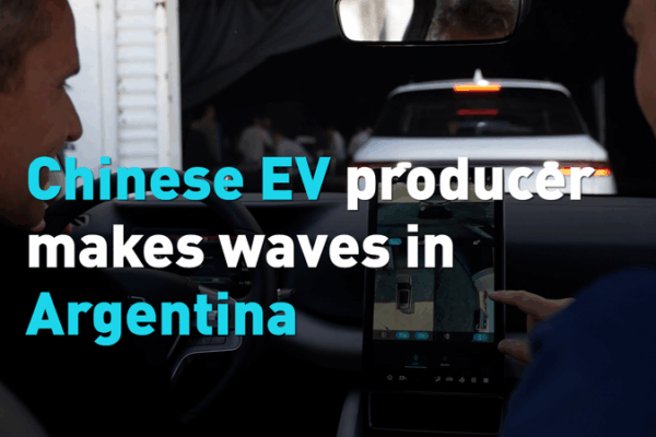 Chinese Mainland EV Maker BYD Hits Argentina’s Streets Chinese Mainland EV Maker BYD Hits Argentina’s Streets video poster