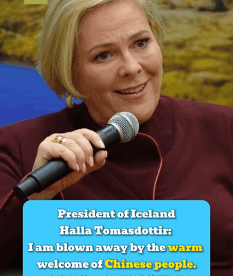 Iceland’s President Halla Tomasdottir Praises Warm Welcome in Chinese Mainland 🎉 Iceland’s President Halla Tomasdottir Praises Warm Welcome in Chinese Mainland 🎉 video poster