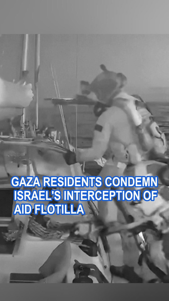 Gaza Residents Slam Israel’s 42-Boat Aid Flotilla Interception Gaza Residents Slam Israel’s 42-Boat Aid Flotilla Interception video poster