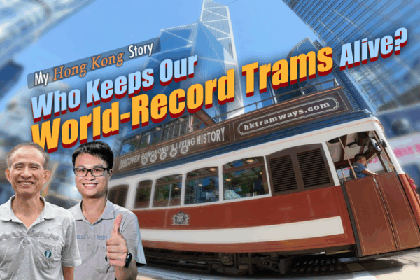 Meet the Craftsmen Behind Hong Kong’s Record-Breaking Trams Meet the Craftsmen Behind Hong Kong’s Record-Breaking Trams video poster