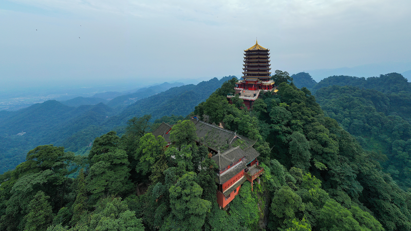 Breathtaking_Vistas_from_Laojun_Pavilion_atop_Qingcheng_Mountain_poster - Namaste Headlines Breathtaking_Vistas_from_Laojun_Pavilion_atop_Qingcheng_Mountain video poster
