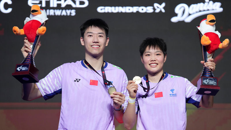 Feng & Huang Make History with Denmark Open 3-Peat 🏸 Feng & Huang Make History with Denmark Open 3-Peat 🏸