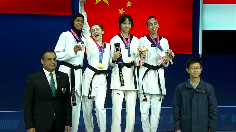China_Clinches_Top_Spot_with_9_Medals_at_World_Taekwondo_Champs - Namaste Headlines China_Clinches_Top_Spot_with_9_Medals_at_World_Taekwondo_Champs