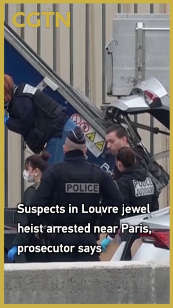 EKNIUJGJK7V0VT44L915 - Namaste Headlines Louvre Heist Suspects Arrested Near Paris Ahead of Escape ✈️💎 video poster