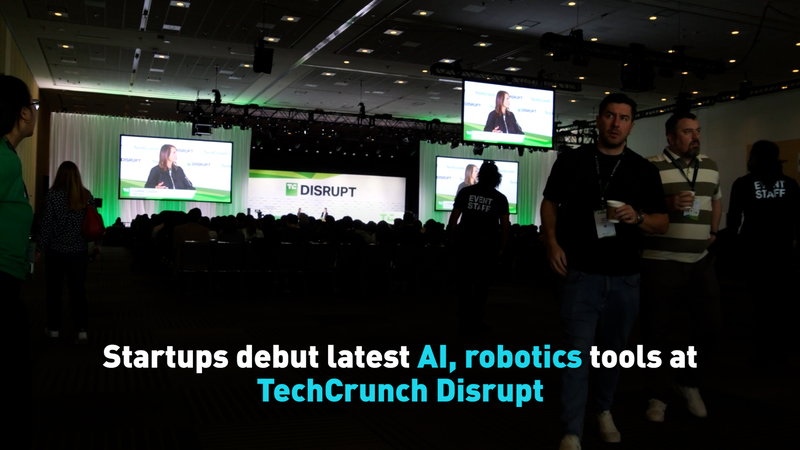TechCrunch Disrupt Unveils Next-Gen AI & Robotics Tools 🚀 video poster