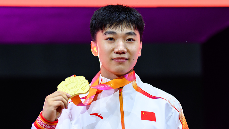 KGQR2BAA2RKDAYRZGNUS - Namaste Headlines Hong Yanming’s Pommel Horse Gold Makes History in Jakarta 🏆