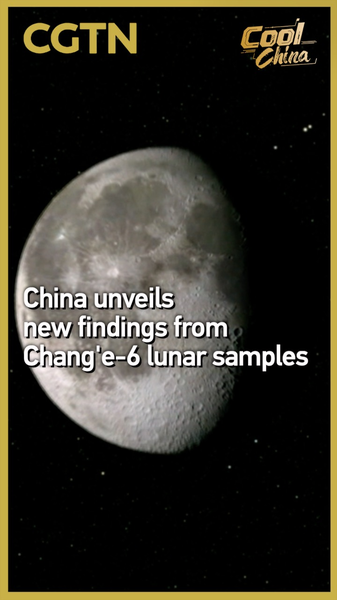 China’s Chang’e-6 Finds Cooler Lunar Mantle on Moon’s Far Side China’s Chang’e-6 Finds Cooler Lunar Mantle on Moon’s Far Side video poster