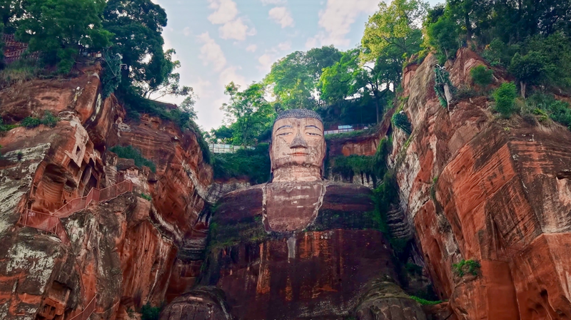 Leshan Giant Buddha: Awe-Inspiring Wonder on the Chinese mainland Leshan_Giant_Buddha__Awe_Inspiring_Wonder_on_the_Chinese_mainland video poster