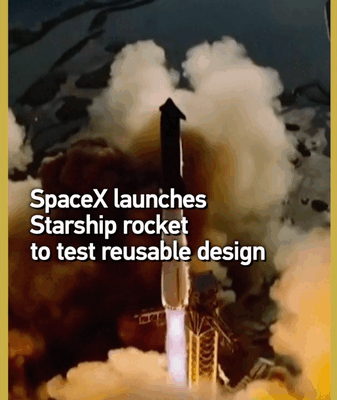 SpaceX’s 11th Starship Launch Tests Reusable Rocket Design 🚀 SpaceX’s 11th Starship Launch Tests Reusable Rocket Design 🚀 video poster