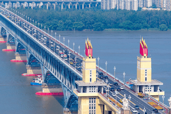 Marvel at Nanjing Yangtze River Bridge: A Double-Decker Engineering Marvel Marvel_at_Nanjing_Yangtze_River_Bridge__A_Double_Decker_Engineering_Marvel video poster