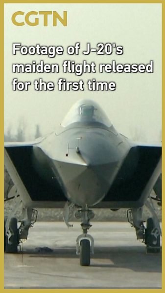 First Look: J-20 Stealth Fighter’s Maiden Flight Footage First Look: J-20 Stealth Fighter’s Maiden Flight Footage video poster