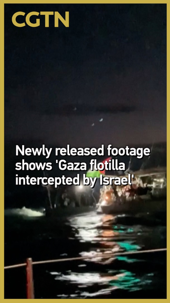 New Footage Shows Gaza Flotilla Intercepted by Israeli Forces New_Footage_Shows_Gaza_Flotilla_Intercepted_by_Israeli_Forces video poster
