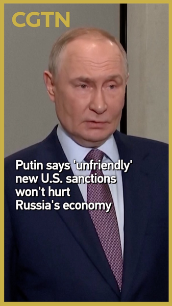 Putin: U.S. Oil Sanctions Are ‘Unfriendly Act’ But Won’t Hurt Economy Putin__U_S__Oil_Sanctions_Are__Unfriendly_Act__But_Won_t_Hurt_Economy video poster
