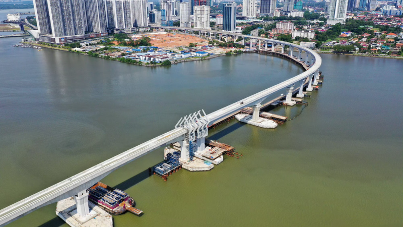 RI94I5JIPM7ILBZXWP8E - Namaste Headlines Chinese Mainland Firm Powers Johor Bahru–Singapore RTS Link