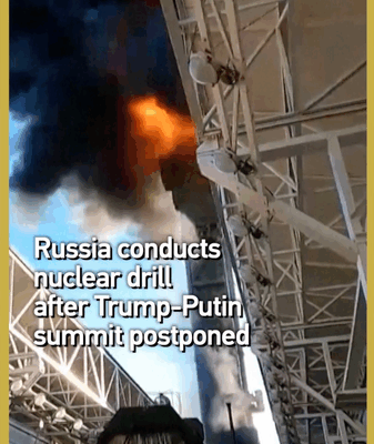 Russia’s Big Nuclear Drill Follows Trump-Putin Summit Delay Russia_s_Big_Nuclear_Drill_Follows_Trump_Putin_Summit_Delay video poster
