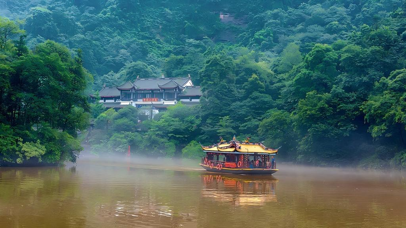 Serene_Yuecheng_Lake_at_Mount_Qingcheng__A_Nature_Escape_poster - Namaste Headlines Serene_Yuecheng_Lake_at_Mount_Qingcheng__A_Nature_Escape video poster