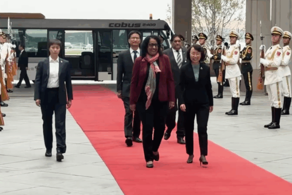 Sri Lankan PM Lands in Beijing for Global Women Leaders Summit Sri_Lankan_PM_Lands_in_Beijing_for_Global_Women_Leaders_Summit video poster