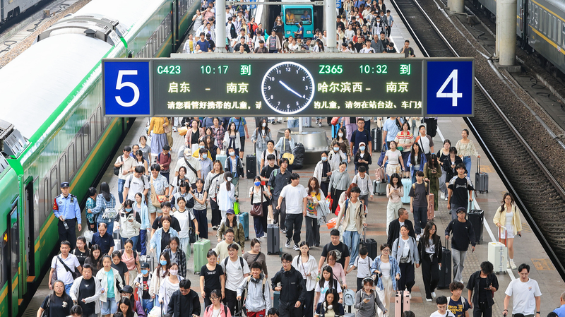 T7CPRA71TOSIQIRH6Q6O - Namaste Headlines Chinese Mainland Rail Trips Reach 23.13M on National Day Holiday 🚄