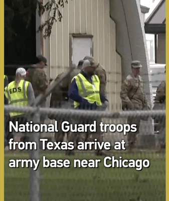 Texas National Guard Arrives in Illinois Ahead of Chicago Deployment Texas_National_Guard_Arrives_in_Illinois_Ahead_of_Chicago_Deployment video poster