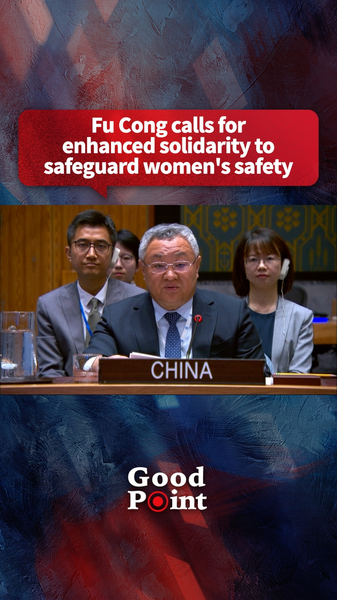 Fu Cong Calls for Solidarity to Protect Women’s Safety 🌍 Fu Cong Calls for Solidarity to Protect Women's Safety 🌍 video poster