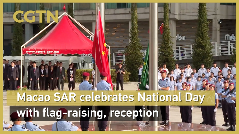 VQXN2E8KY5BJR4C9I82U - Namaste Headlines Macao SAR Celebrates China’s 76th National Day with Flag-Raising & Reception video poster