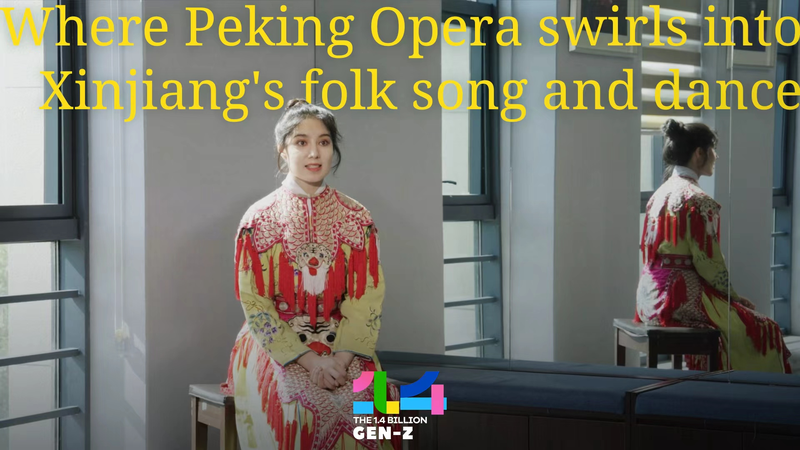 WYTR44WAAWHGMX1JSWUI - Namaste Headlines Peking Opera Meets Xinjiang Folk: Ayqihra’s Cultural Remix video poster