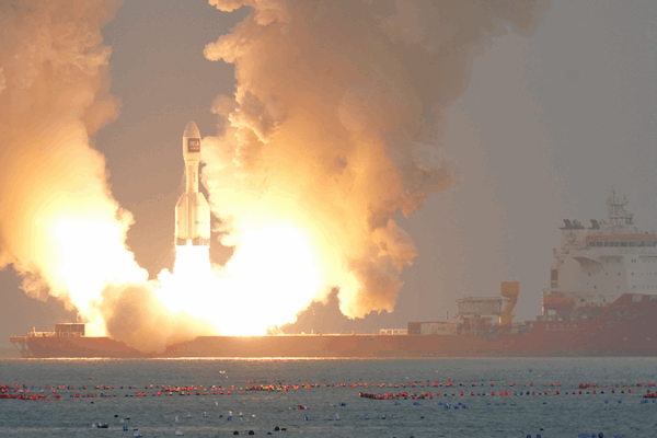 China’s Gravity-1 Rocket Completes Second Sea Launch! 🚀 China's Gravity-1 Rocket Completes Second Sea Launch! 🚀