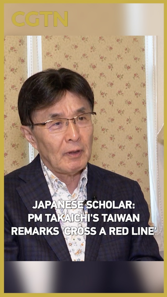 Scholar Slams PM Takaichi’s Taiwan Remarks as 'Crossing a Red Line' video poster