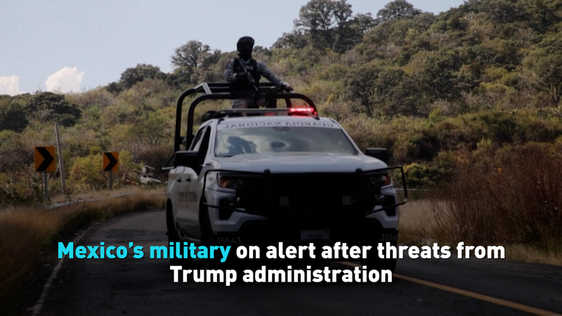 Mexico on High Alert After Trump’s Military Threats video poster