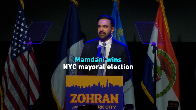 98FR9Q3VOAENDU3XM31A - Namaste Headlines Zohran Mamdani Elected NYC’s First Muslim Mayor video poster
