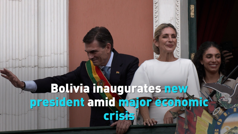 Bolivia_s_New_President_Takes_Office_Amid_Economic_Crisis_poster - Namaste Headlines Bolivia_s_New_President_Takes_Office_Amid_Economic_Crisis video poster