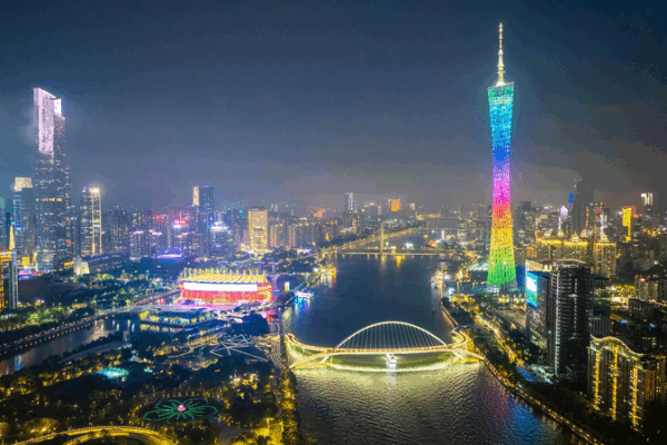 Canton_Tower_Dazzles_GBA_Night_with_Colours_for_National_Games video poster
