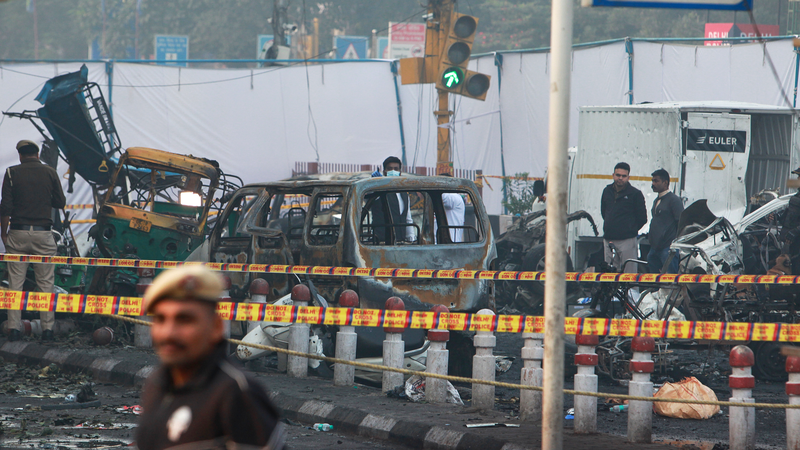 China_Offers_Condolences_After_New_Delhi_Car_Blast