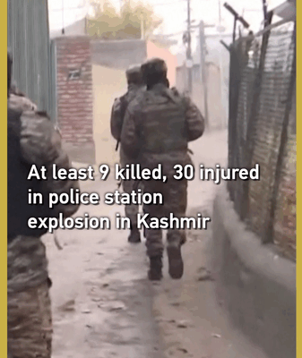 Deadly_Blast_at_Srinagar_Police_Station_Kills_9__Injures_30 video poster