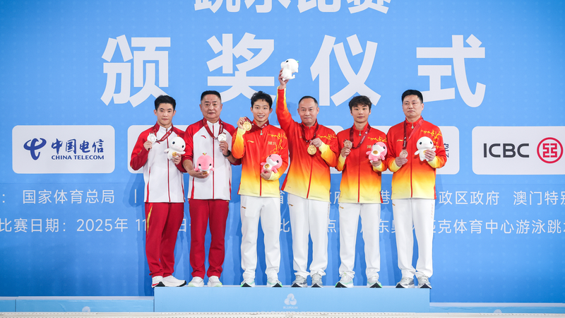 Wang Zongyuan Scores Gold in 1m Springboard at 15th National Games 🤩