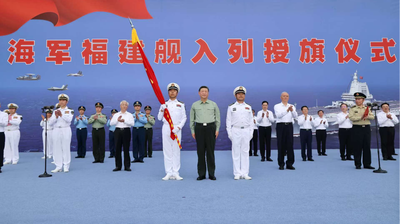 J7BTA1OMLZY7PMKTT6A3 - Namaste Headlines China's Fujian Carrier Commissioned: Xi Jinping Ushers in Electromagnetic Era ⚓️